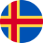 Aland Islands Flag